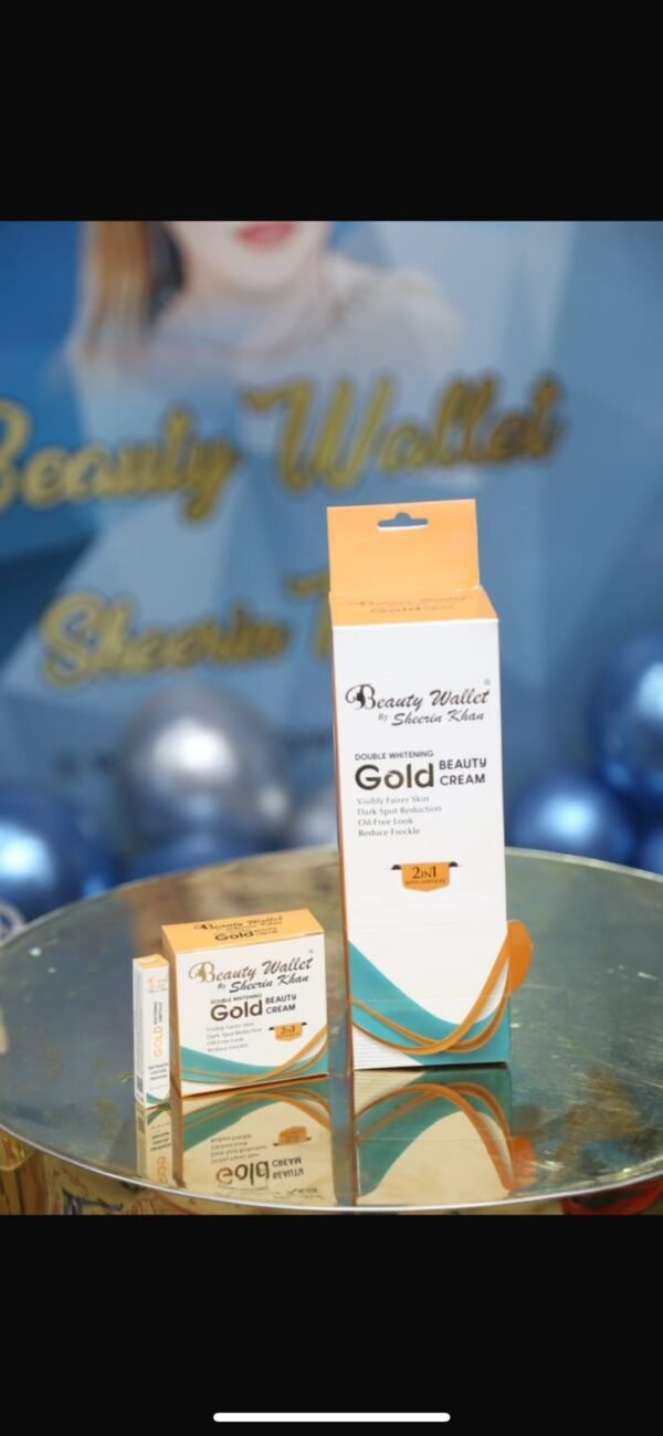 BEAUTY WALLET DOUBLE WHITENING GOLD ​ BEAUTY CREAM ( PACK OF 6 PCS CREAMS)