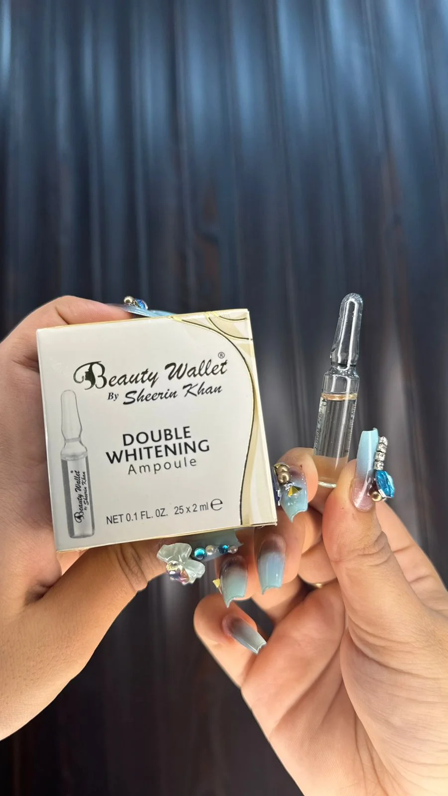 BEAUTY WALLET DOUBLE WHITENING IMPULE FULL BOX 25 PCS