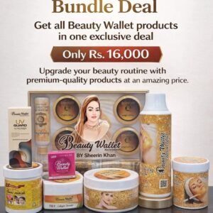 BEAUTY WALLET BY SHEERIN KHAN GOLD FACIAL BUNDLE DEAL