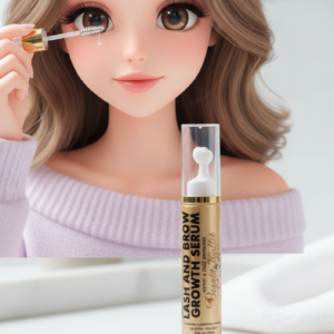 BEAUTY WALLET LASH AND BROW GROWTH SERUM( ANTI ALERGIC FORMULA FOR FACE & BODY )
