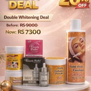 BEAUTY WALLET BY SHEERIN KHAN DOUBLE  WHITENING DEAL