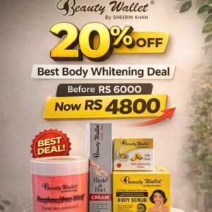 BEAUTY WALLET BY SHEERIN KHAN BEST BODY  WHITENING DEAL