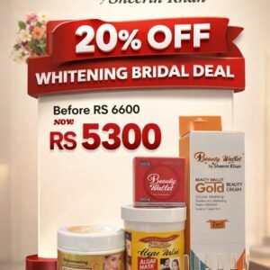 BEAUTY WALLET BY SHEERIN KHAN WHITENING BRIDAL DEAL